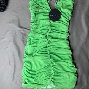 Lime, mini dress, size M